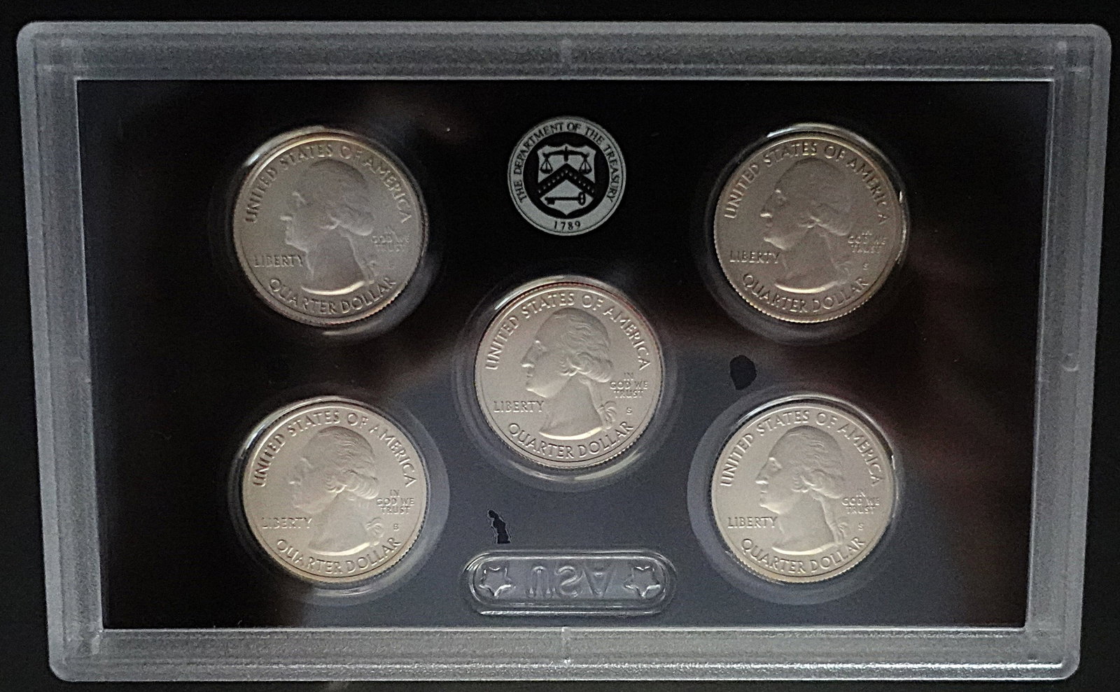 225th Anniversary Enhanced Uncirculated Coin Set - 5