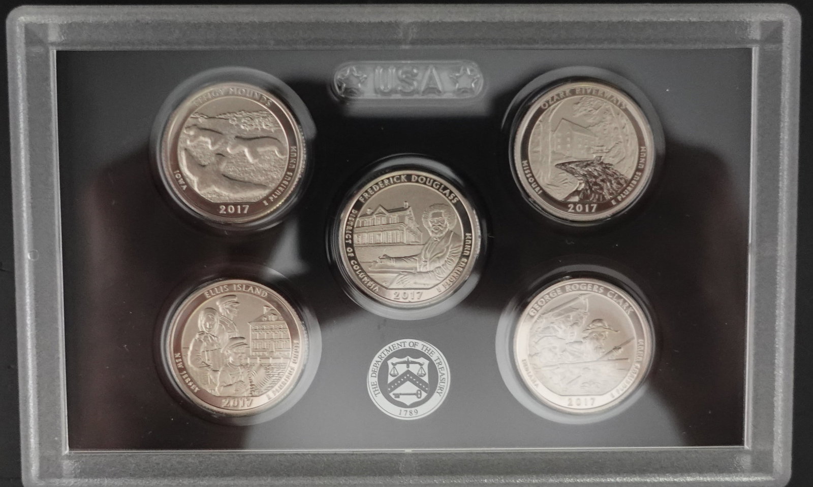 225th Anniversary Enhanced Uncirculated Coin Set - 6