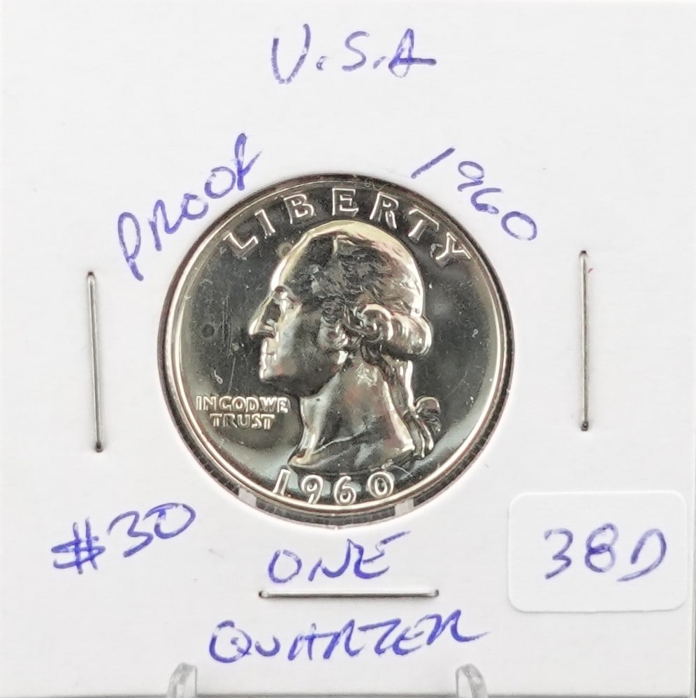 (4) Silver Washington Quarters - 5