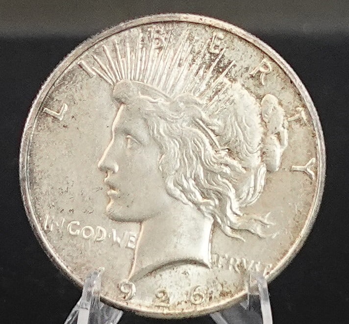 1926-S Peace Dollar: Really Good Details Low Estimate: 50 High Estimate: 60