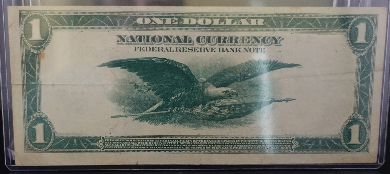 1914 $1 Federal Reserve Bank of Cleveland Note - 2