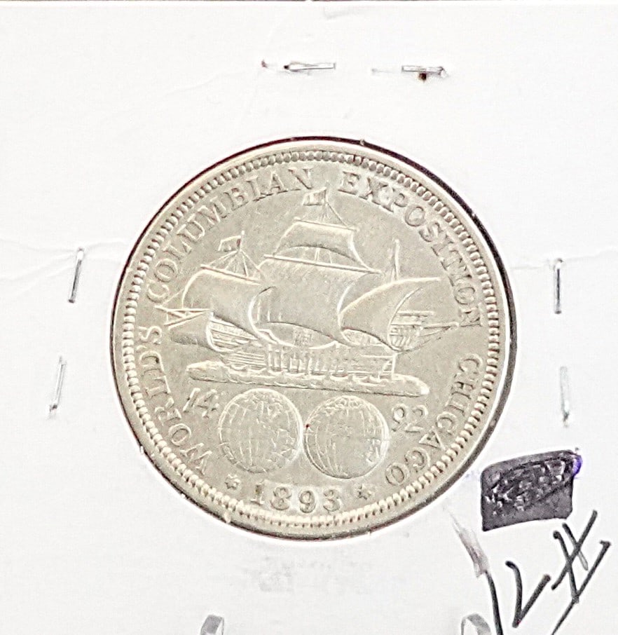 1893 Columbian Expo Half Dollar - 2