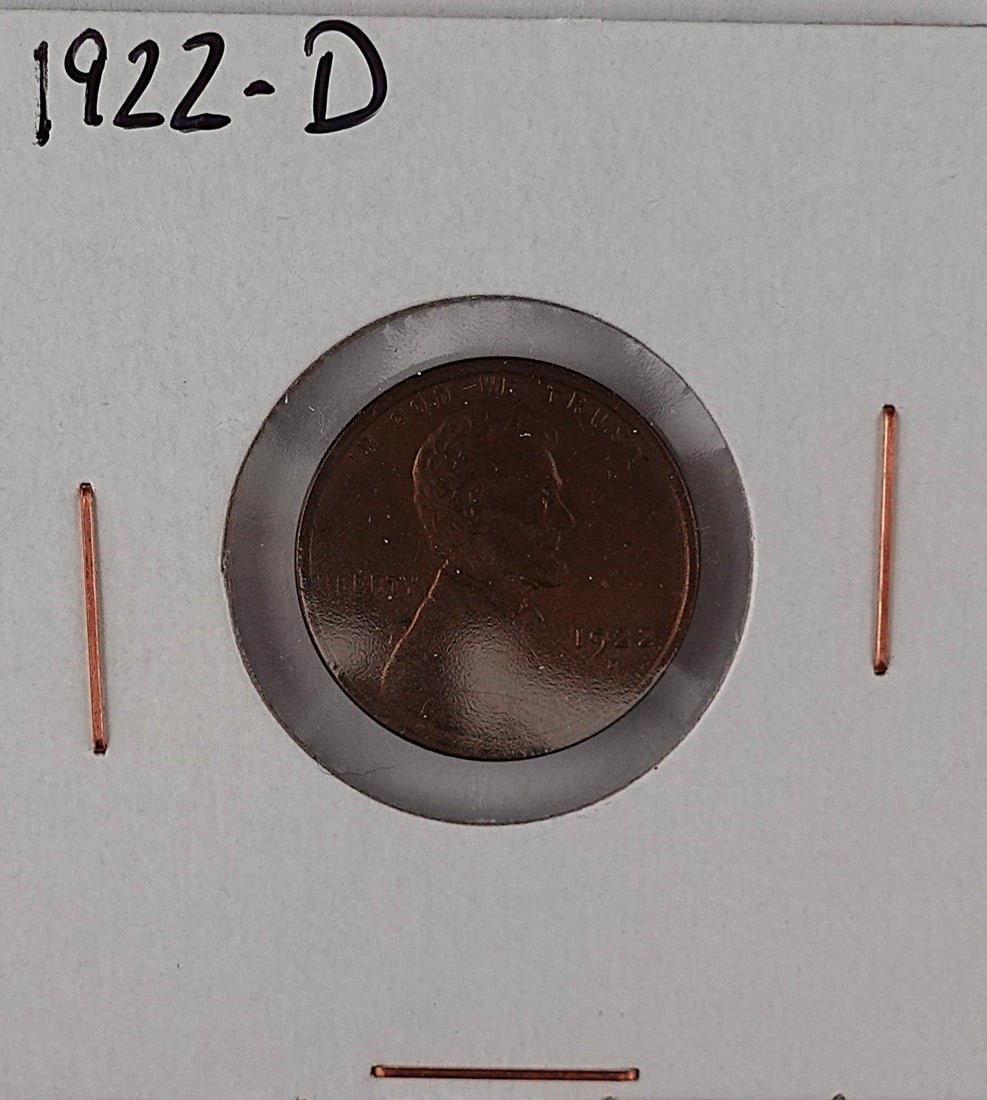 1922-D Wheat Cent: Nice Coin looks to be 45/50