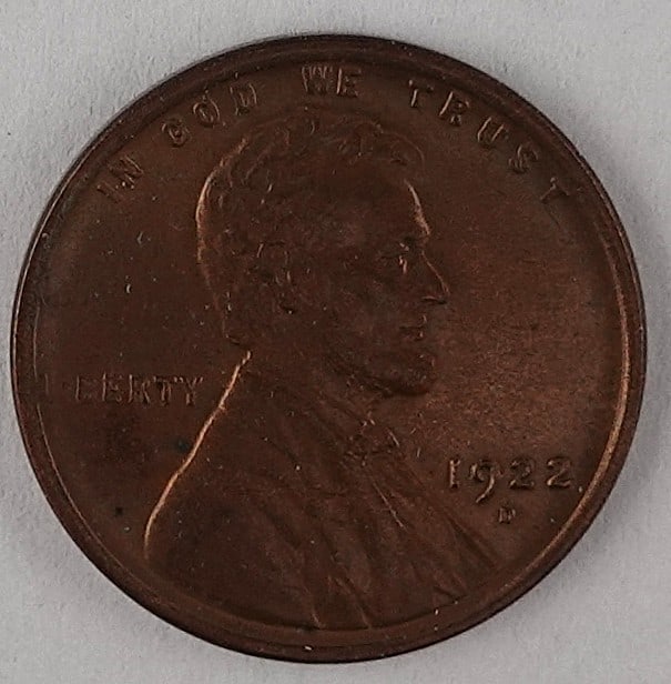 1922-D Wheat Cent - 3