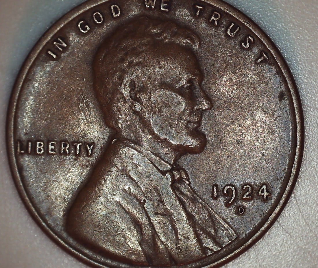 1924-D Wheat Cent (1 of 2)