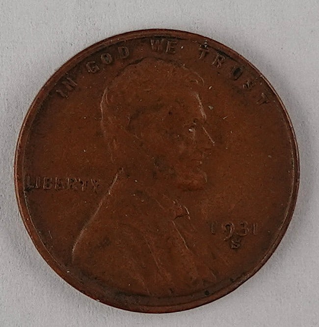 1909-S Wheat Cent: Looks to be a 35/40 in grade