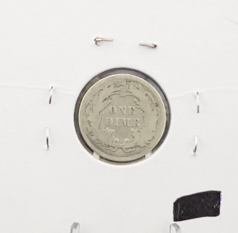 1891 Seated Dime - 2