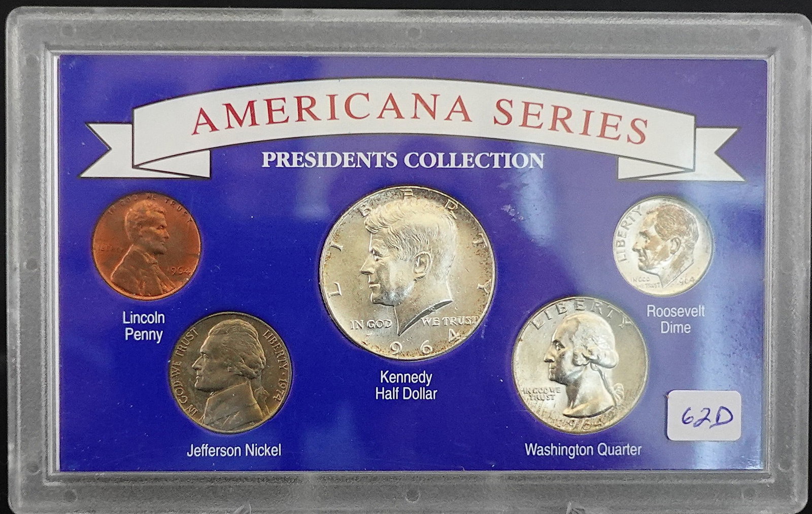 1964 American Series Presidential Coin Set: These are all 90% Silver