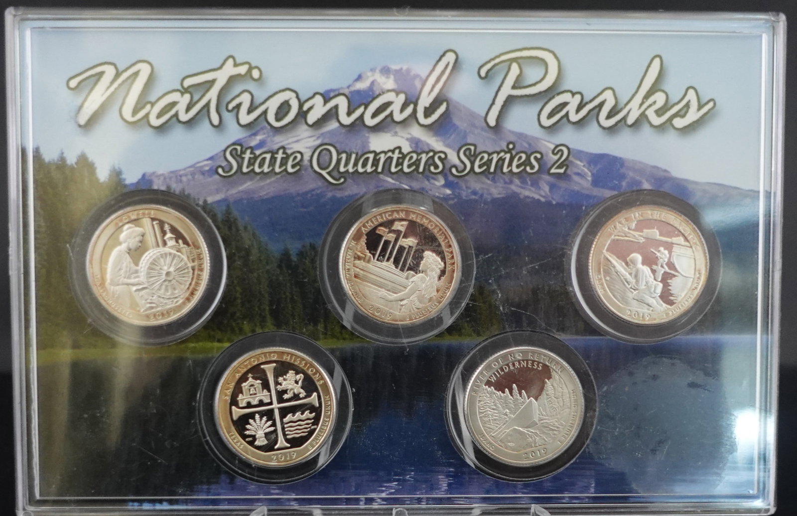 2019 National Parks State Quarter Set - 2