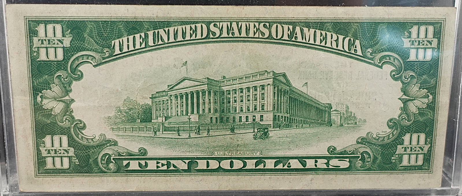 1929 $10 Federal Reserve Bank of Philadelphia, PA - 2