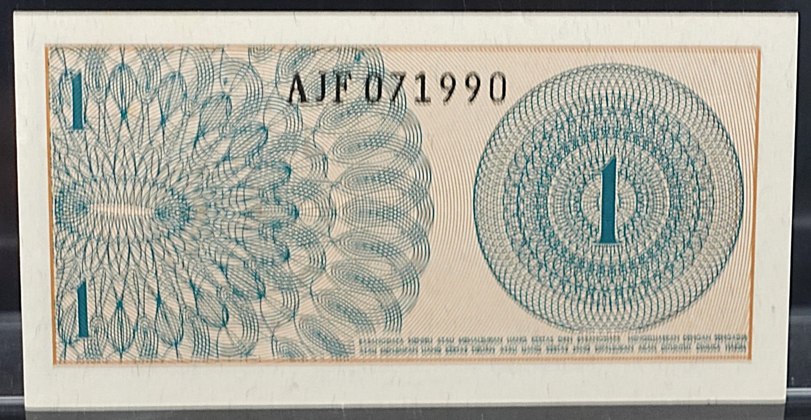 (2) $1 Sen Indonesia Notes - 2