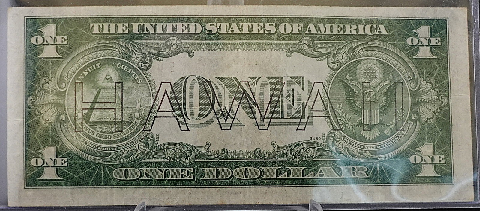 1935 A $1 Silver Certificate - 2