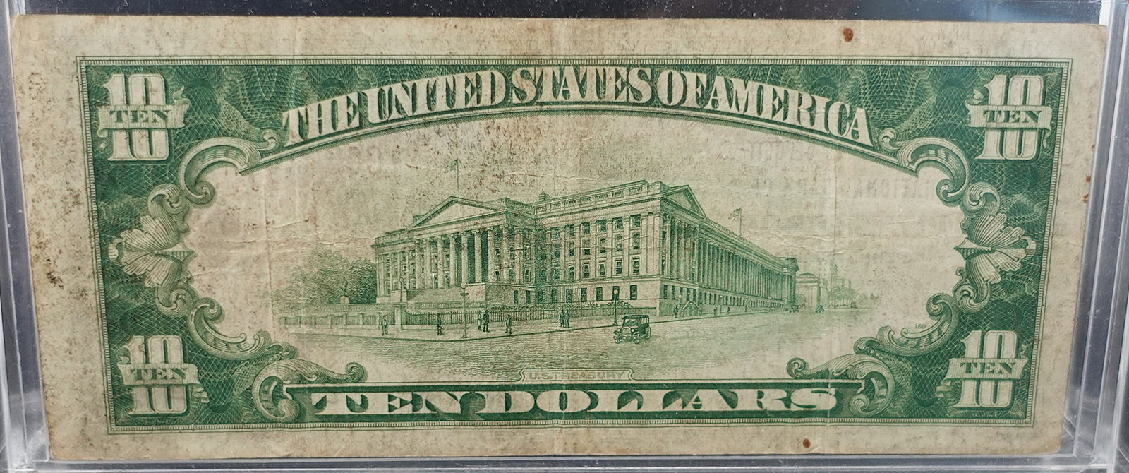 1929 $10 The Farmers Deposit National Bank of Pittsburgh, PA - 2