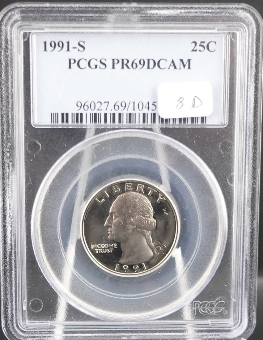 (3) Graded Washington Quarters (1 of 6)