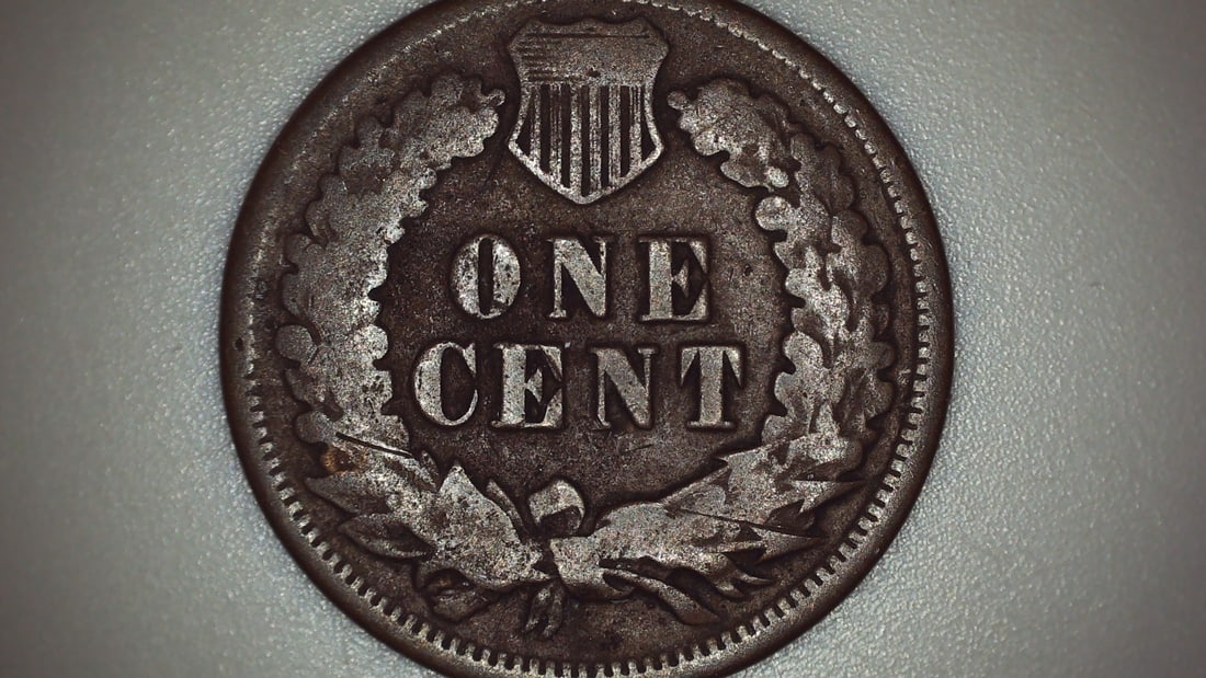 1874 Indian Cent - 4