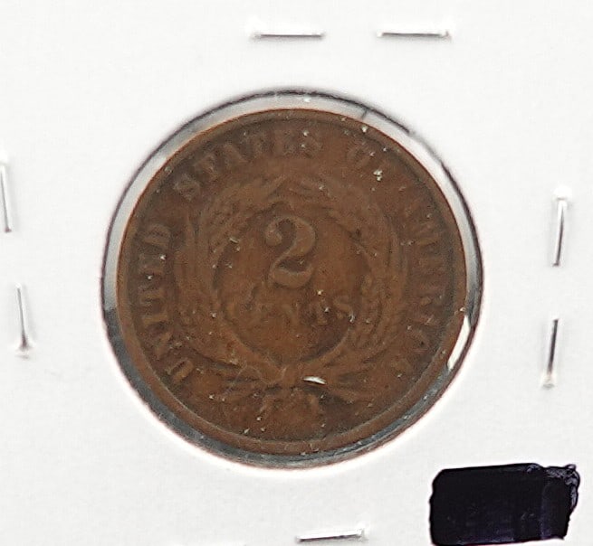 1869 2 Cent Piece - 2