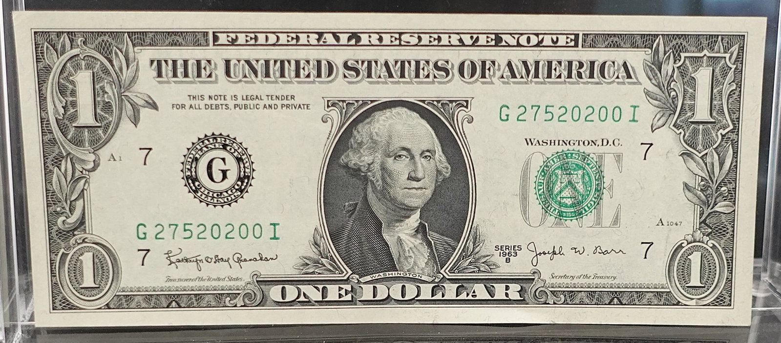 (2) 1963-D $1 Notes - 3