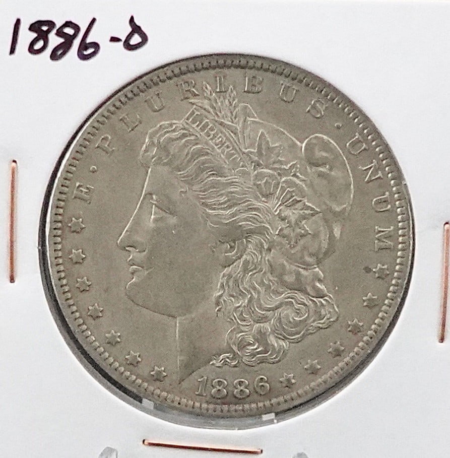 1886-O Morgan Dollar: This is a Very High Grade Coin! Possible AU/BU