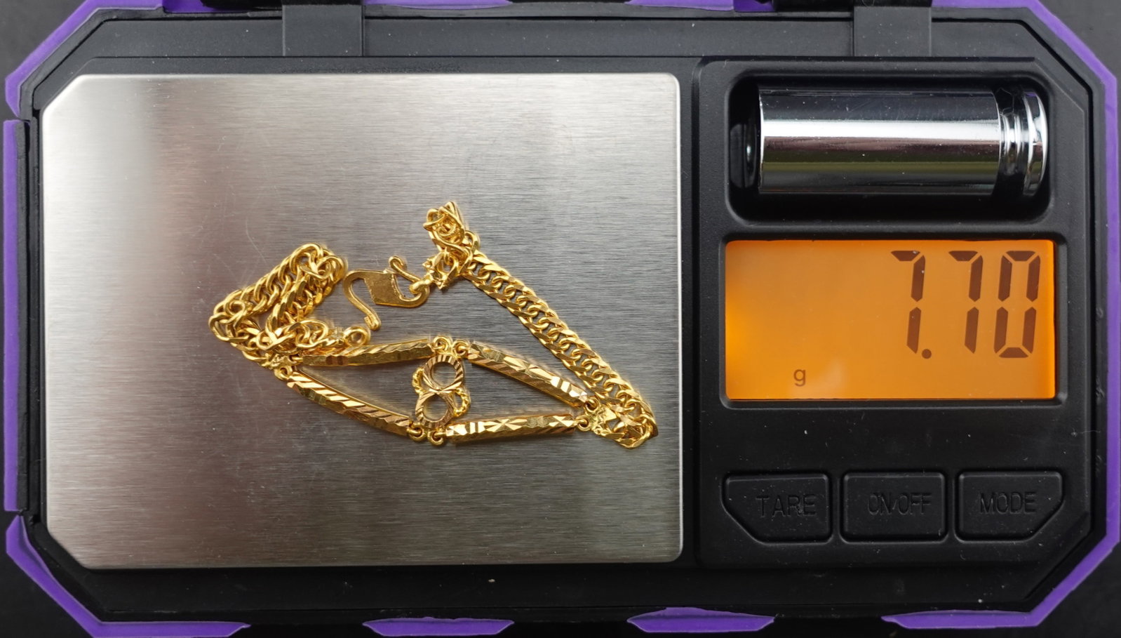 6 1/4' Gold Bracelet - 3