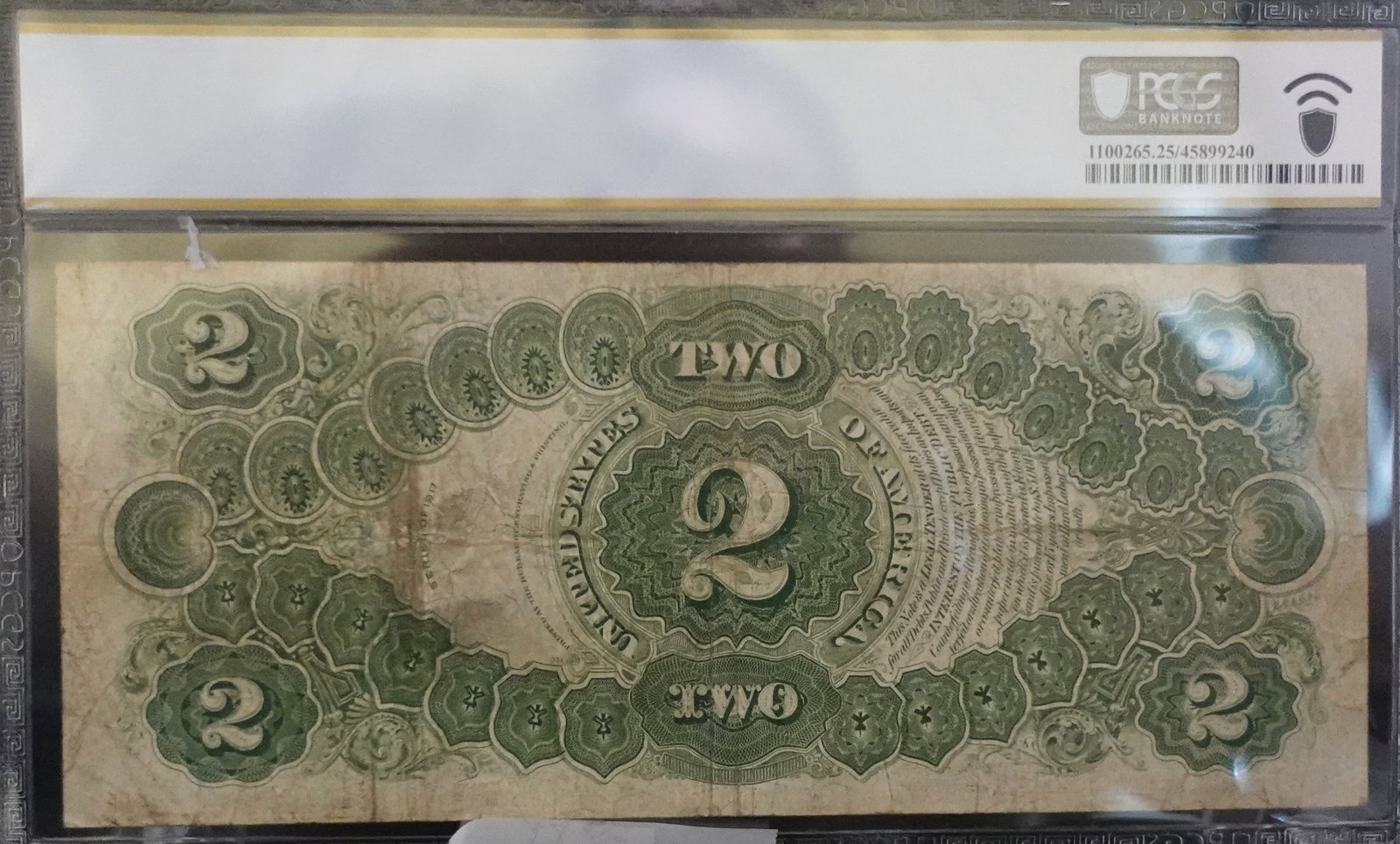 1917 $2 US Note - 2