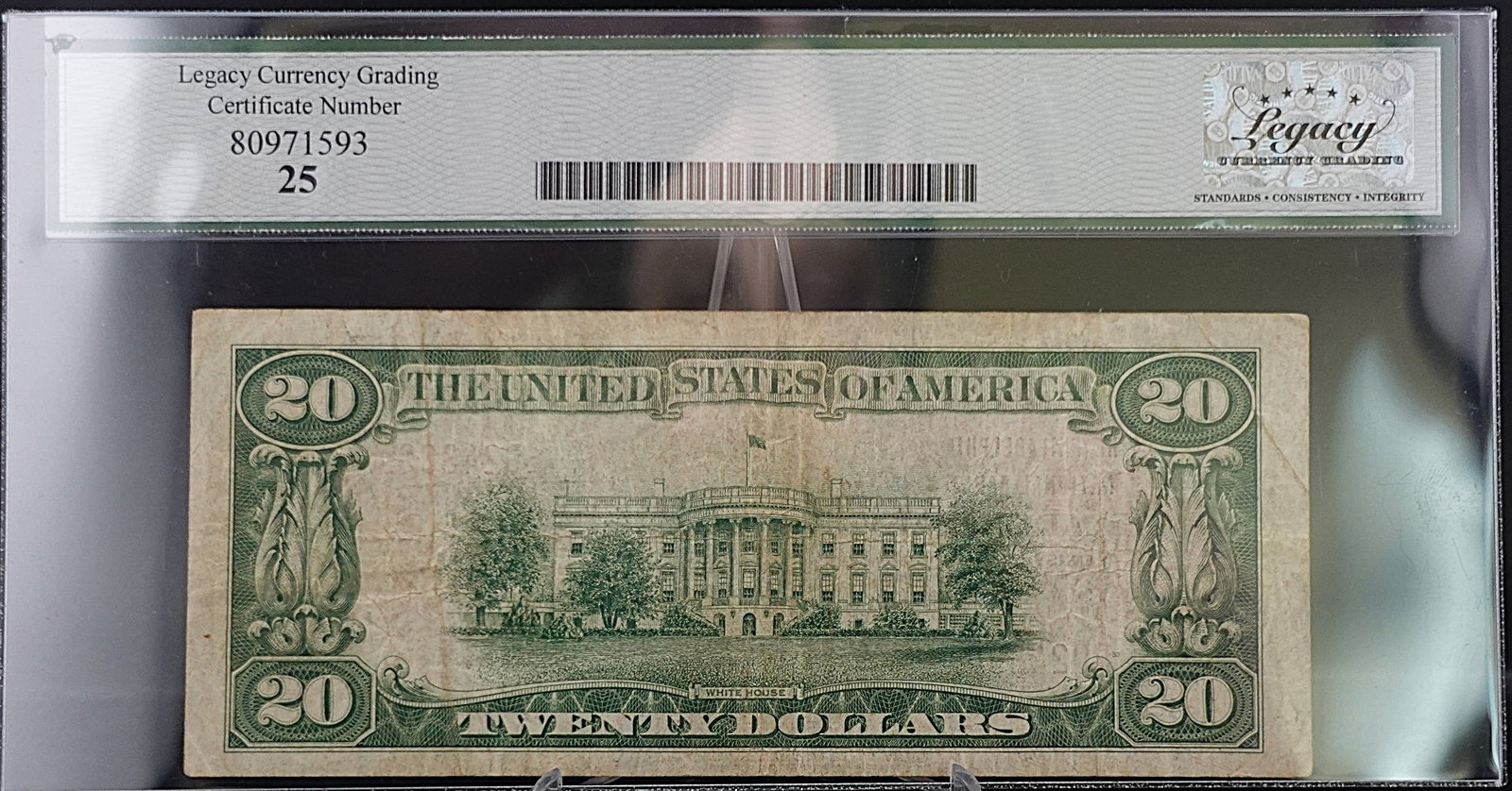 1929 Type 1 Philadelphia National Bank Philadelphia, PA $20 Note - 2