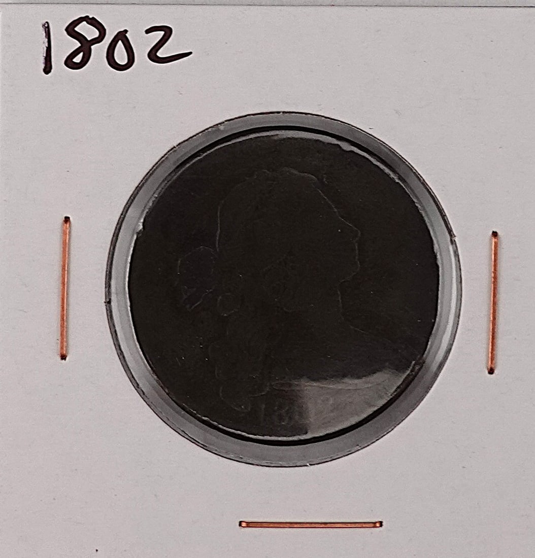 1802 Draped Bust Large Cent: Nice Details