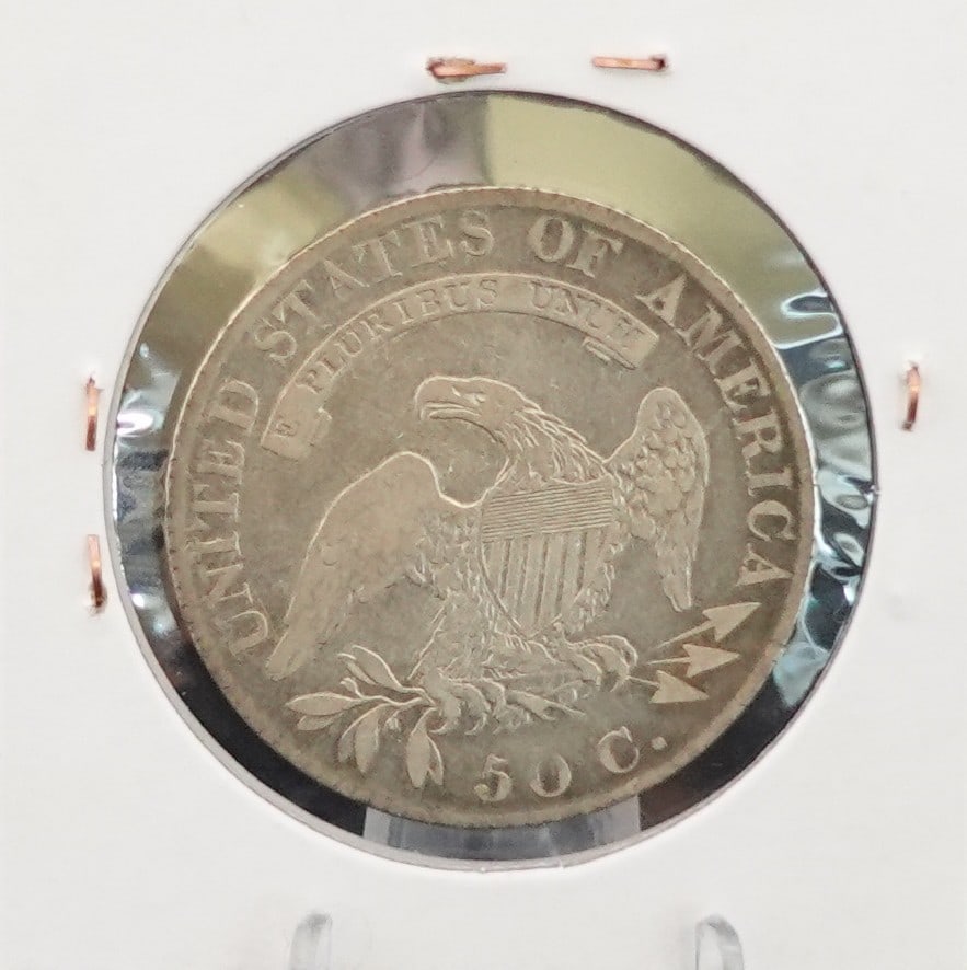 1819/8 Large 9 Capped Bust Half Dollar - 3
