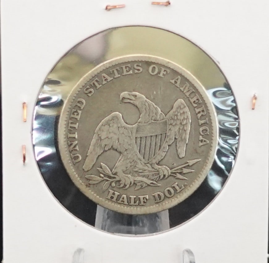 1838 Capped Bust Half Dollar - 2