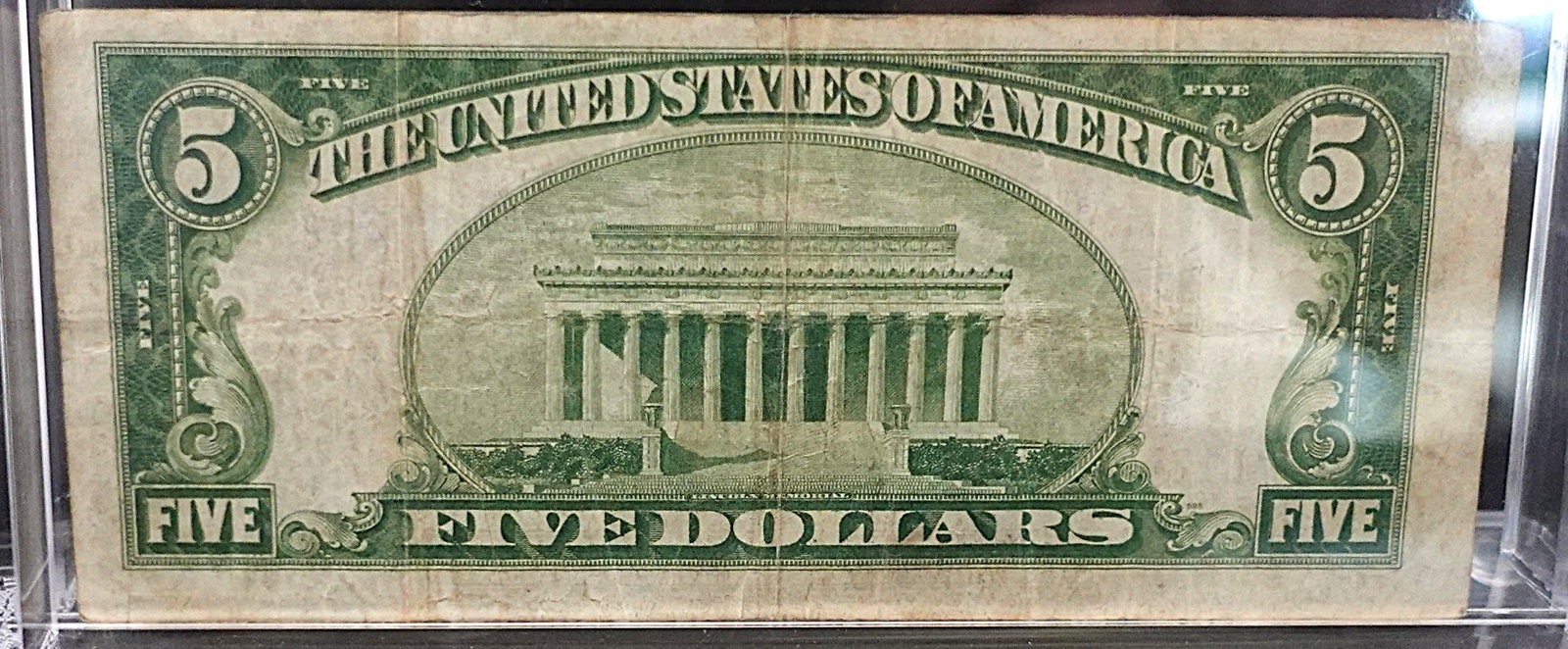 1934 $5 Silver Certificate - 2