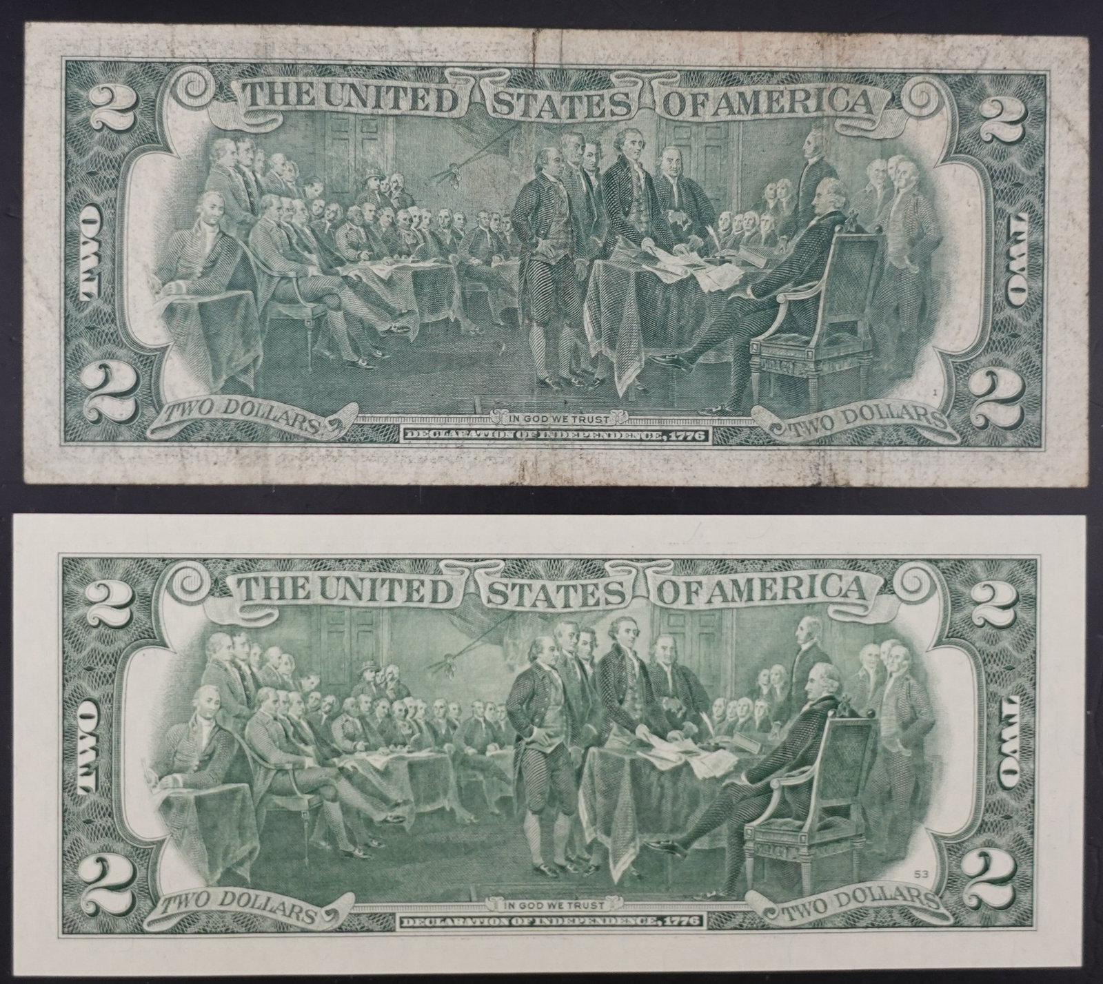 (2) $2 Notes - 2