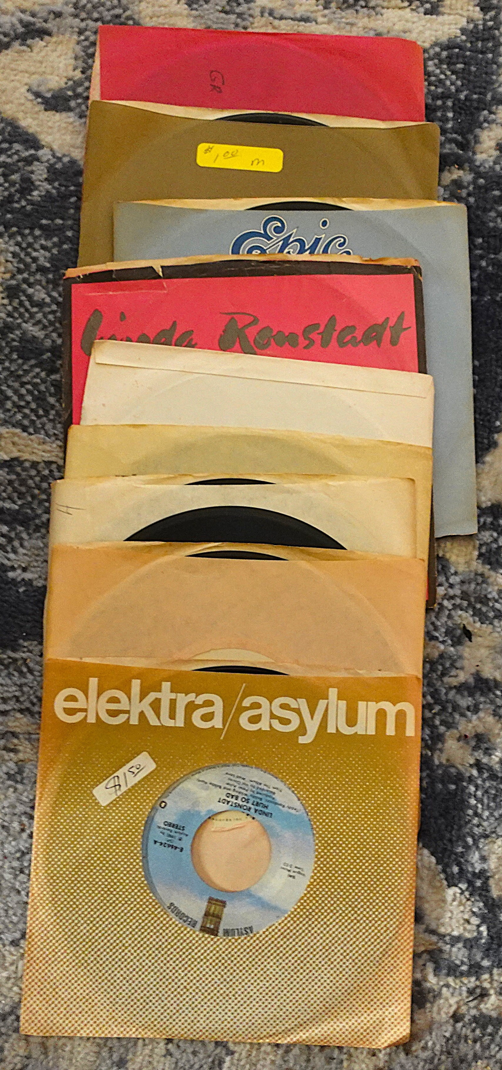 (10) Vintage 45 Records: There are several great titles! 