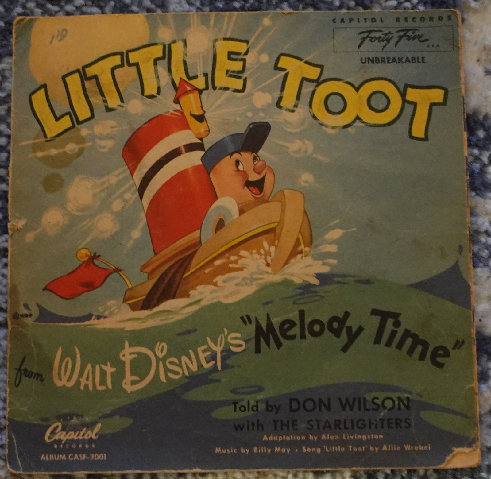 Walt Disney Little Took Book and Record: This is in Great condition for its age! If you collect Disney this is yours!