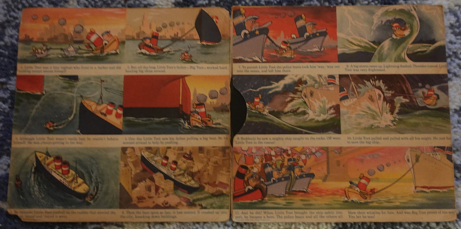 Walt Disney Little Took Book and Record - 2