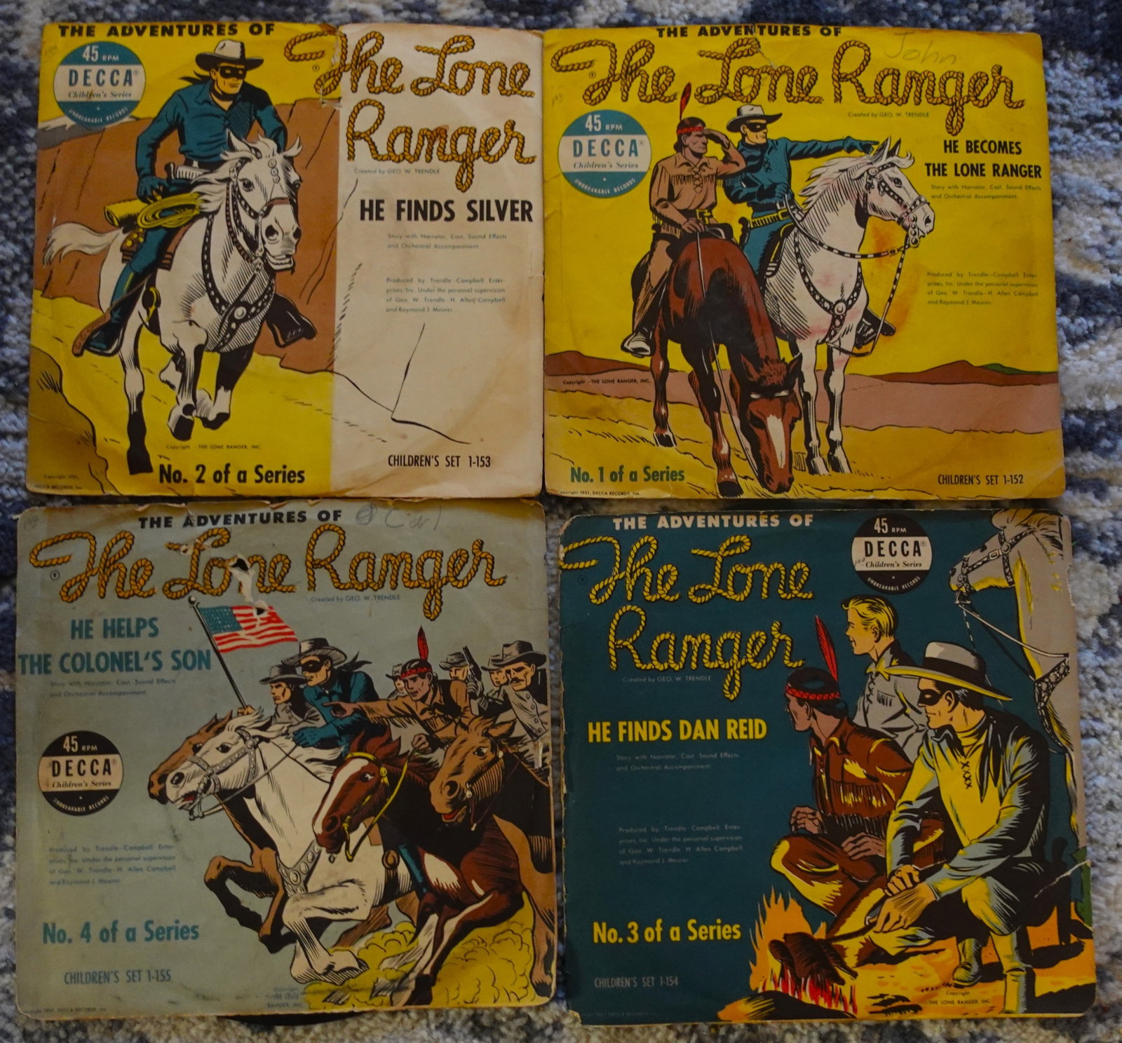 (4) Lone Ranger Records (1 of 1)