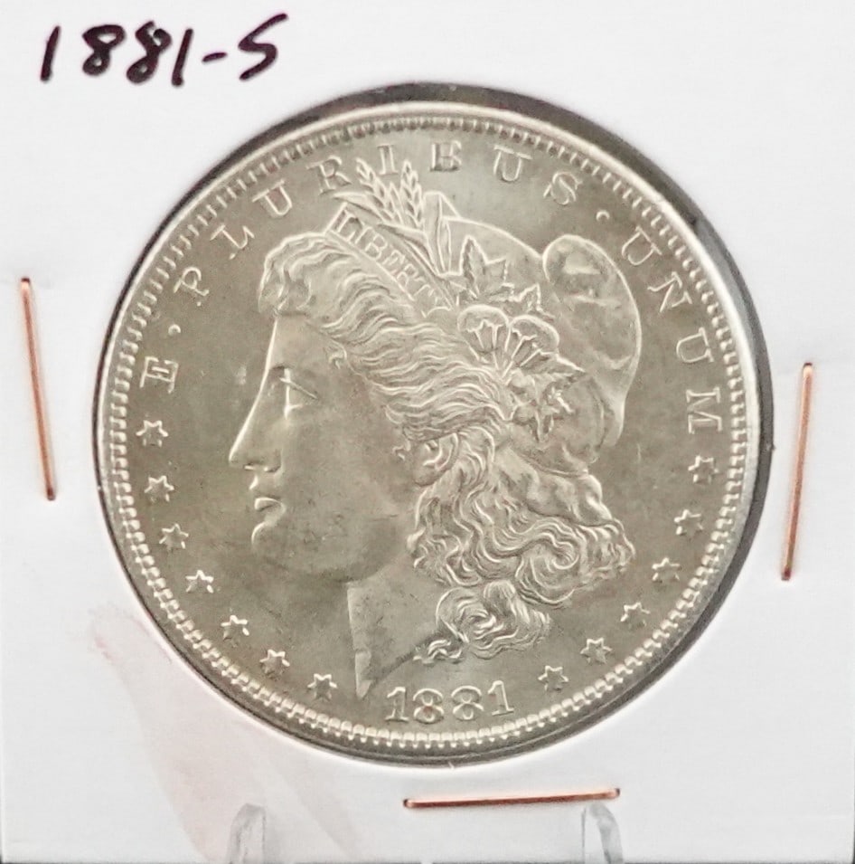 1881-S Morgan Dollar: This is a High Grade PL Variety
