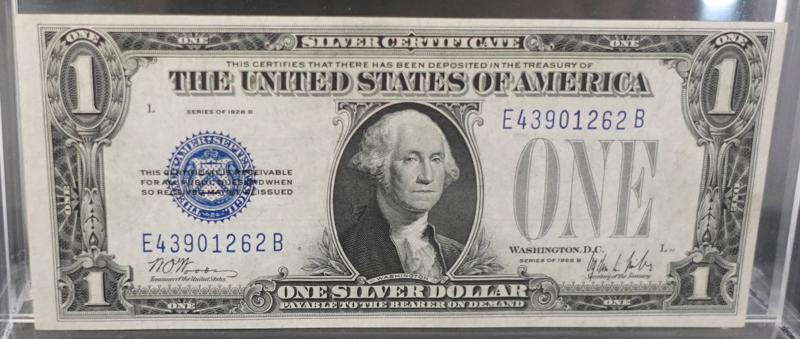 1928 B $1 Silver Certificate (1 of 2)