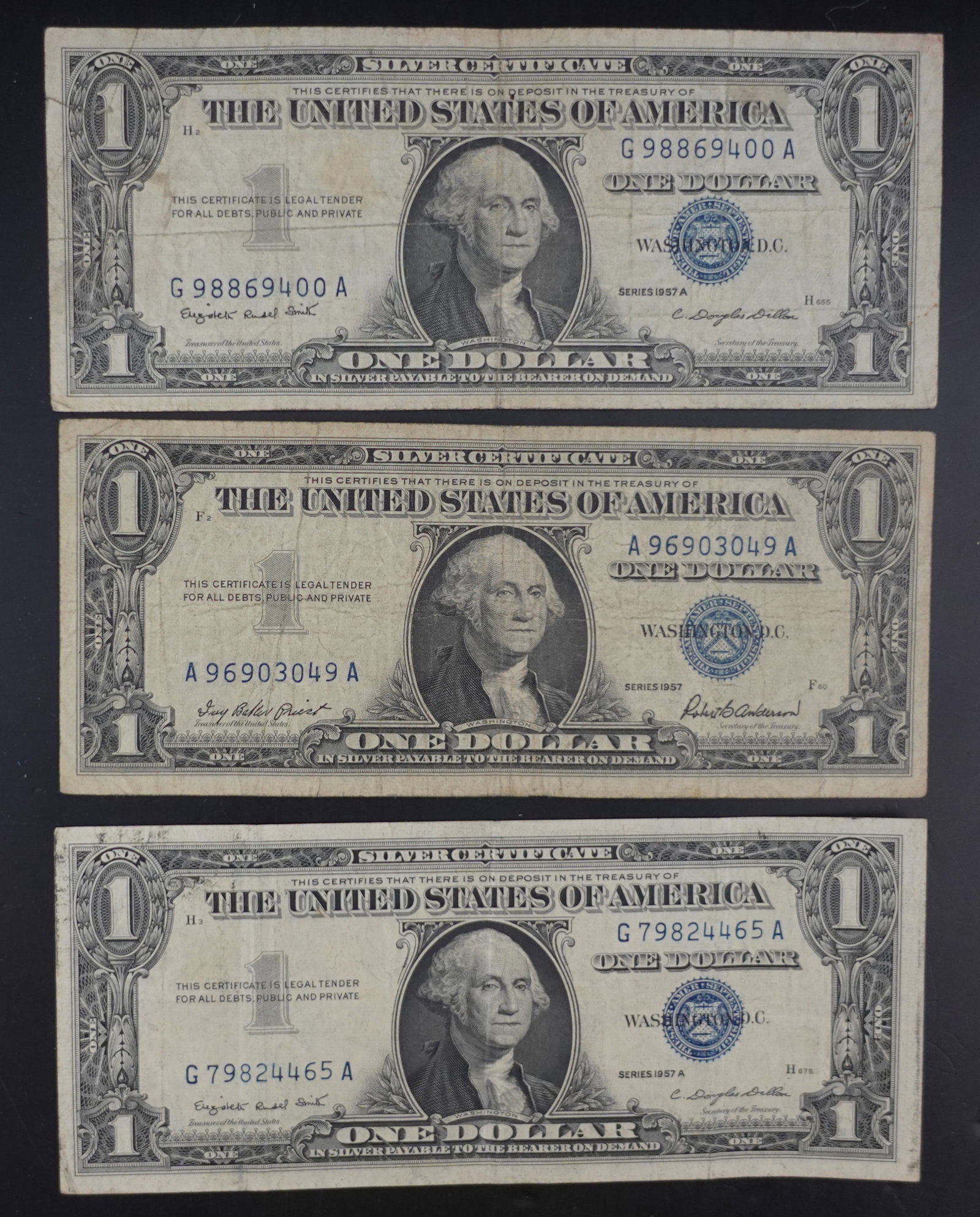 (6) $1 Silver Certificates (1 of 4)