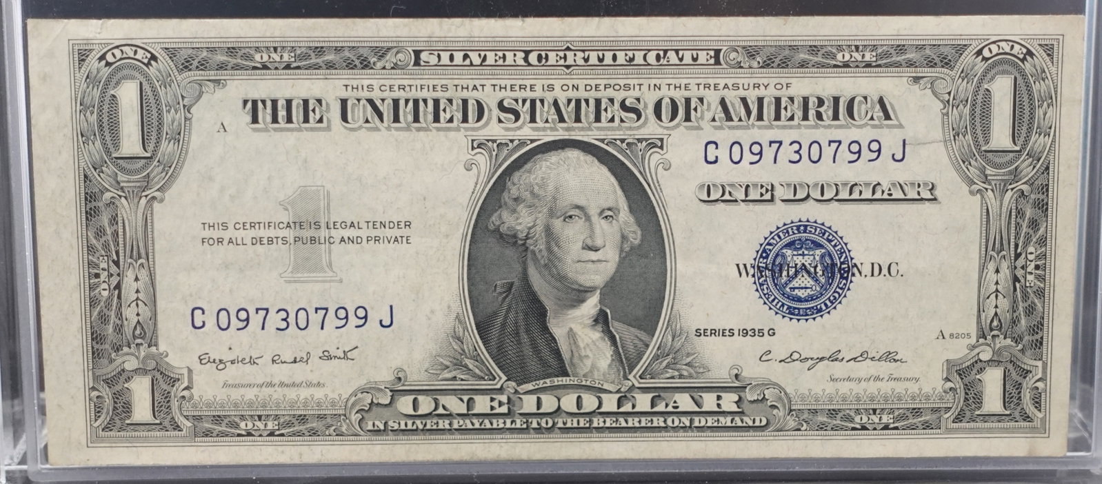 1935 G $1 Silver Certificate (1 of 2)