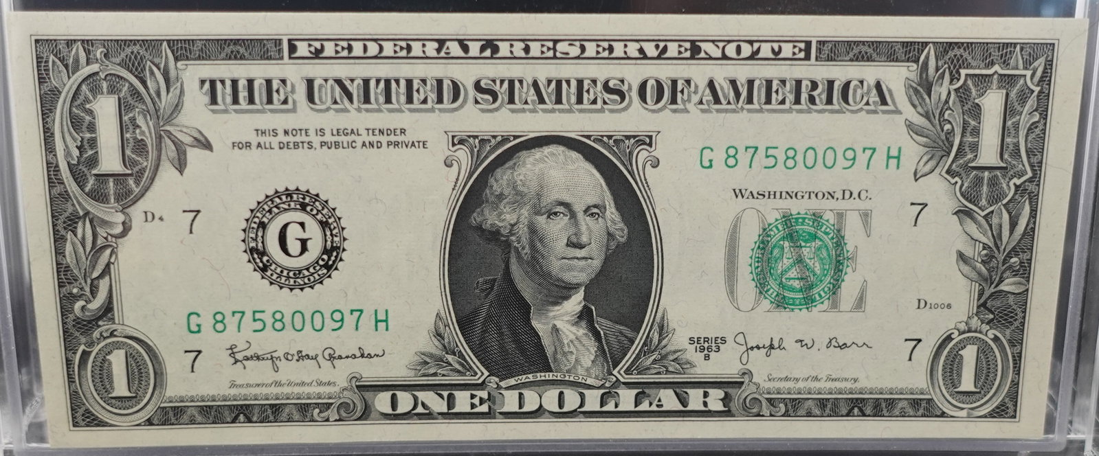 (2) 1963 B $1 Notes - 3