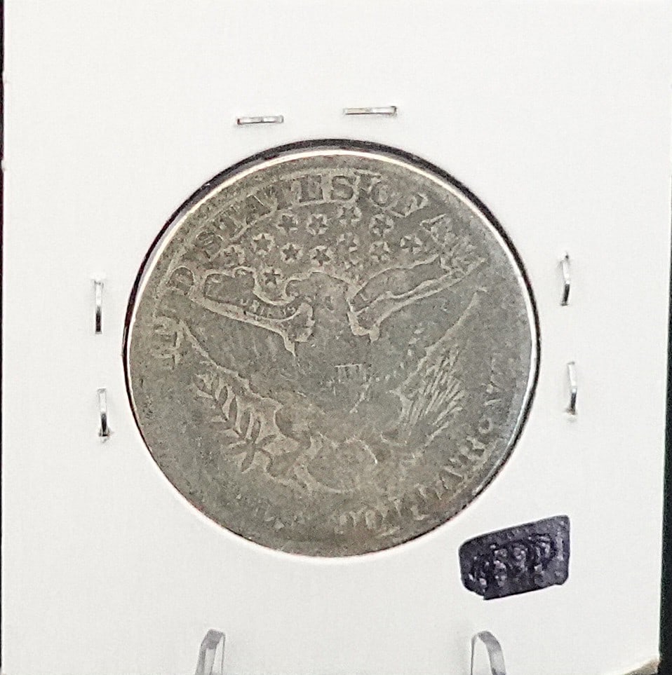 1908 Barber Half Dollar - 2