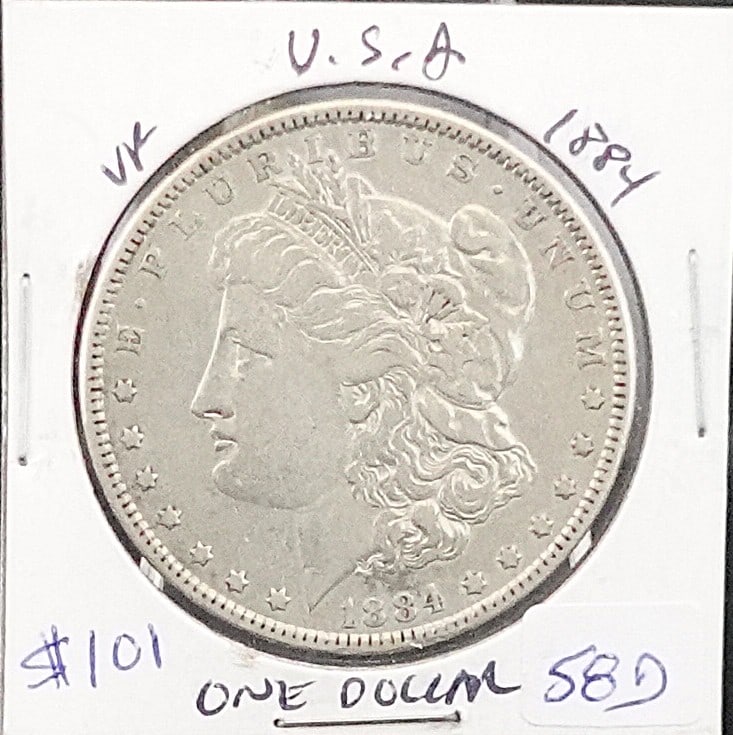 1884 Morgan Dollar: Better Date and Details