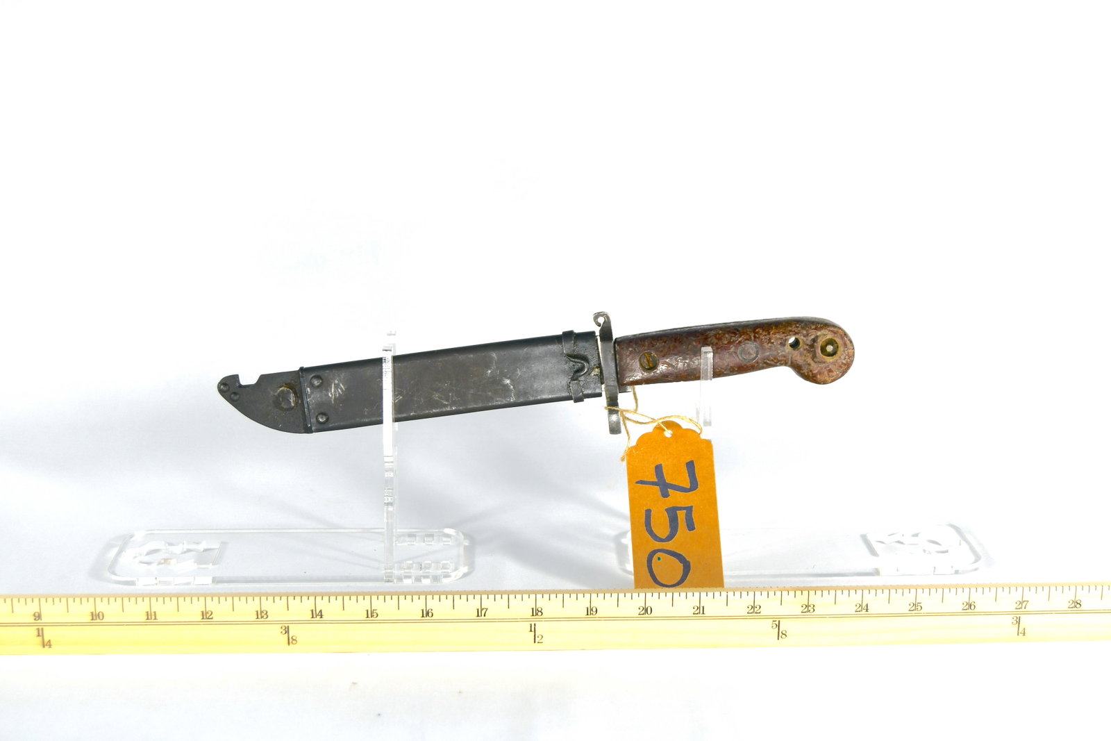 Romanian AK-47 Bayonet And Scabbard: Romanian AK-47 Bayonet and Scabbard