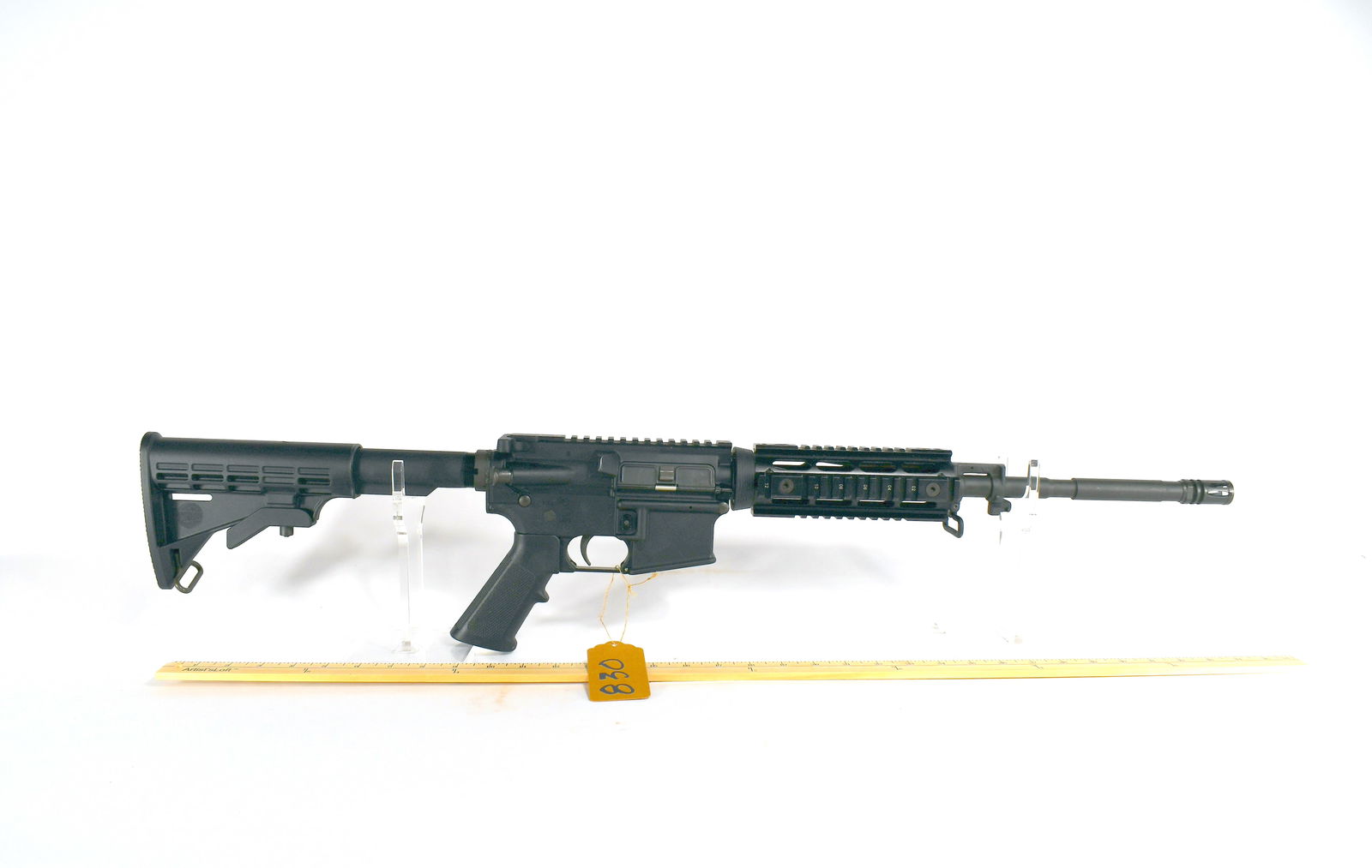 Bushmaster .223 AR15: Bushmaster .223 AR15 Ser no. ARG503399 FIREARMS NOTICE: Wyatt and Son Auctions will process all firearm transfers in strict accordance with all Federal, State, and Local laws. It is the bidder's