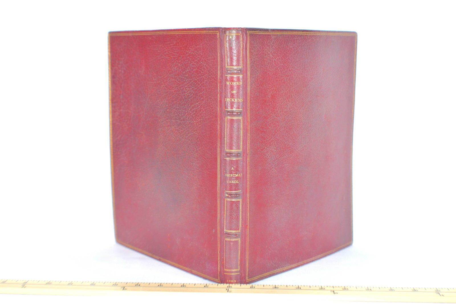 Charles Dickens "A Christmas Carol": Charles Dickens "A Christmas Carol" "Facsimile of Handwritten Novel" Tavistock Books Cabinet card of Dickens Introductions by FG Kitton Eliot Stock, 62, Paternoster Row, EC 1890 Front cover of novel w