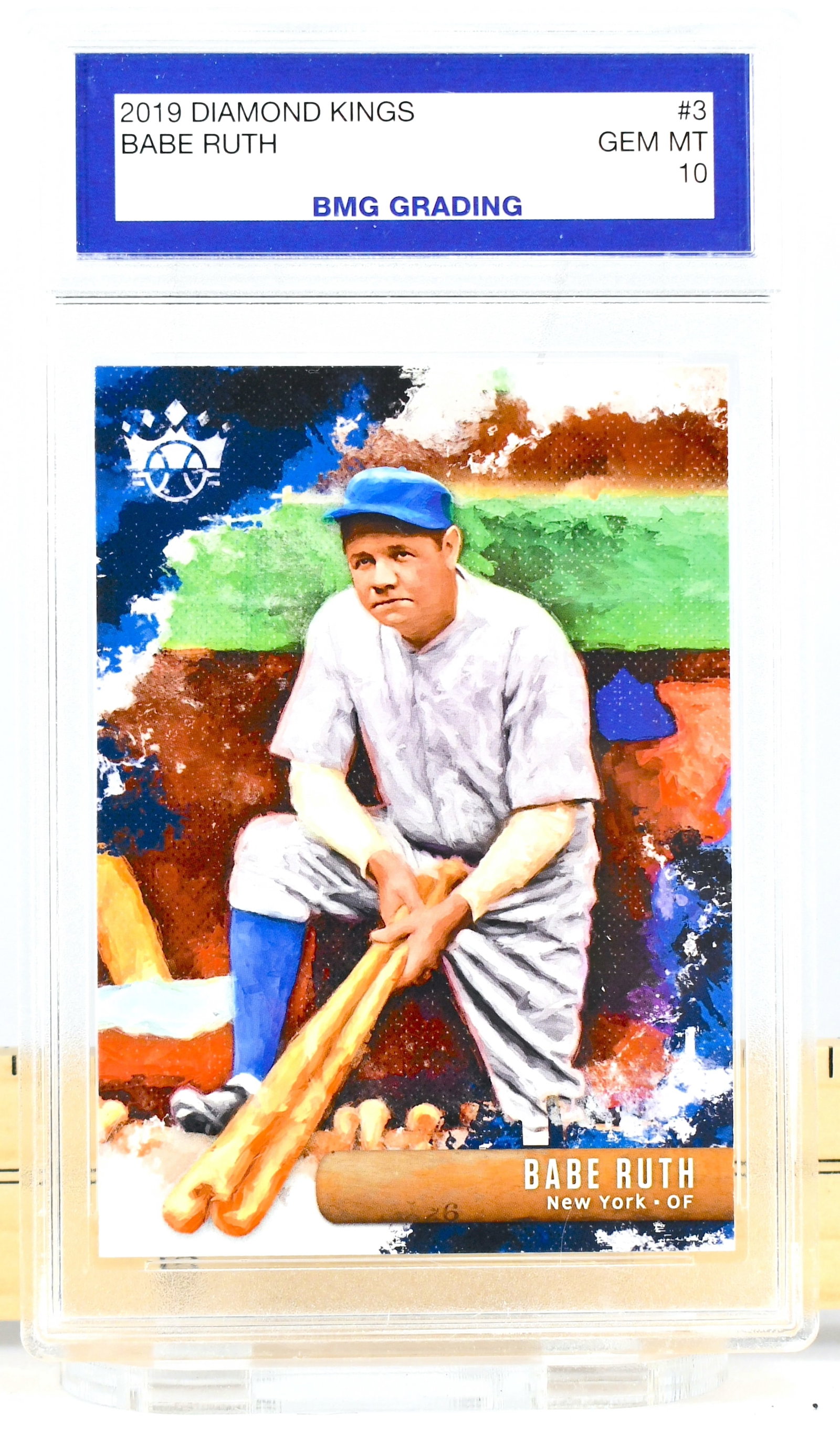 2019 Diamond Kings - Babe Ruth #3 - BMG GEM MT 10: 2019 Diamond Kings - Babe Ruth #3 - BMG GEM MT 10