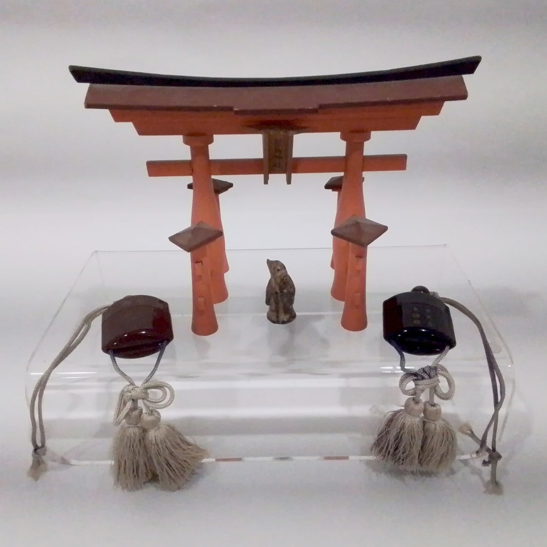 Two Japanese Plastic Single Case Inros (1 of 5)