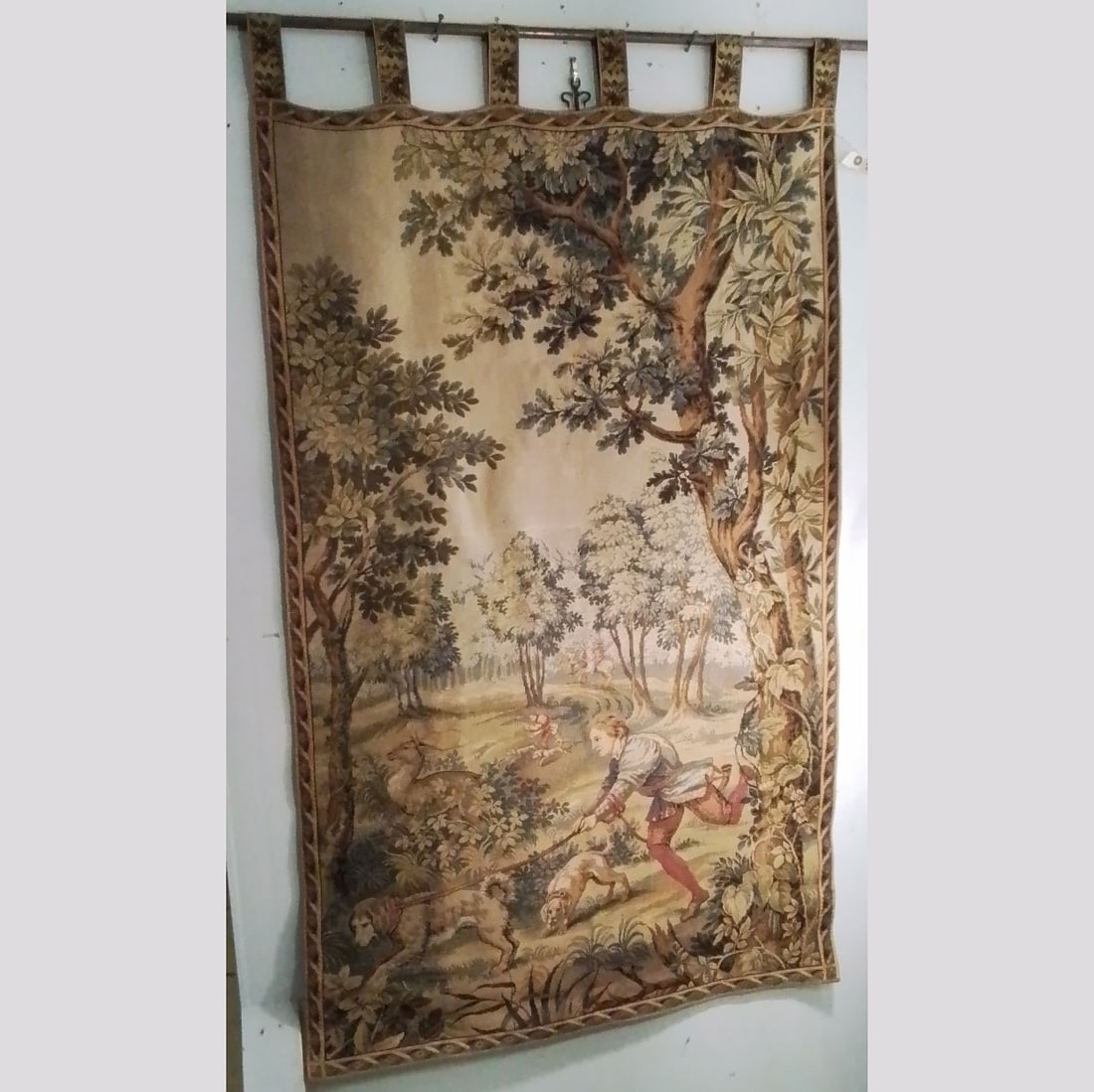 Cotton Machine-Made Tapestry (1 of 2)