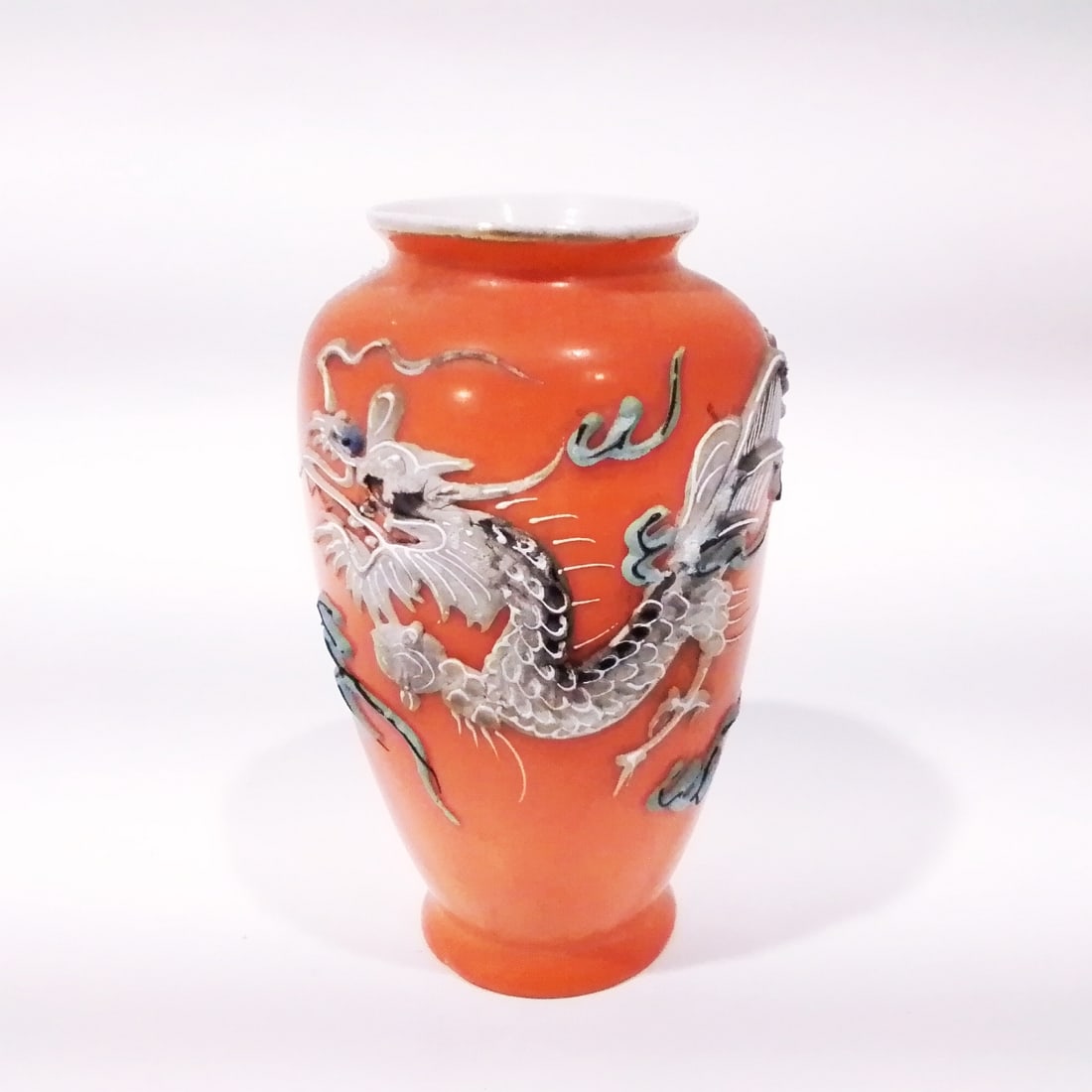 Japanese Satsuma Style Vase (1 of 2)