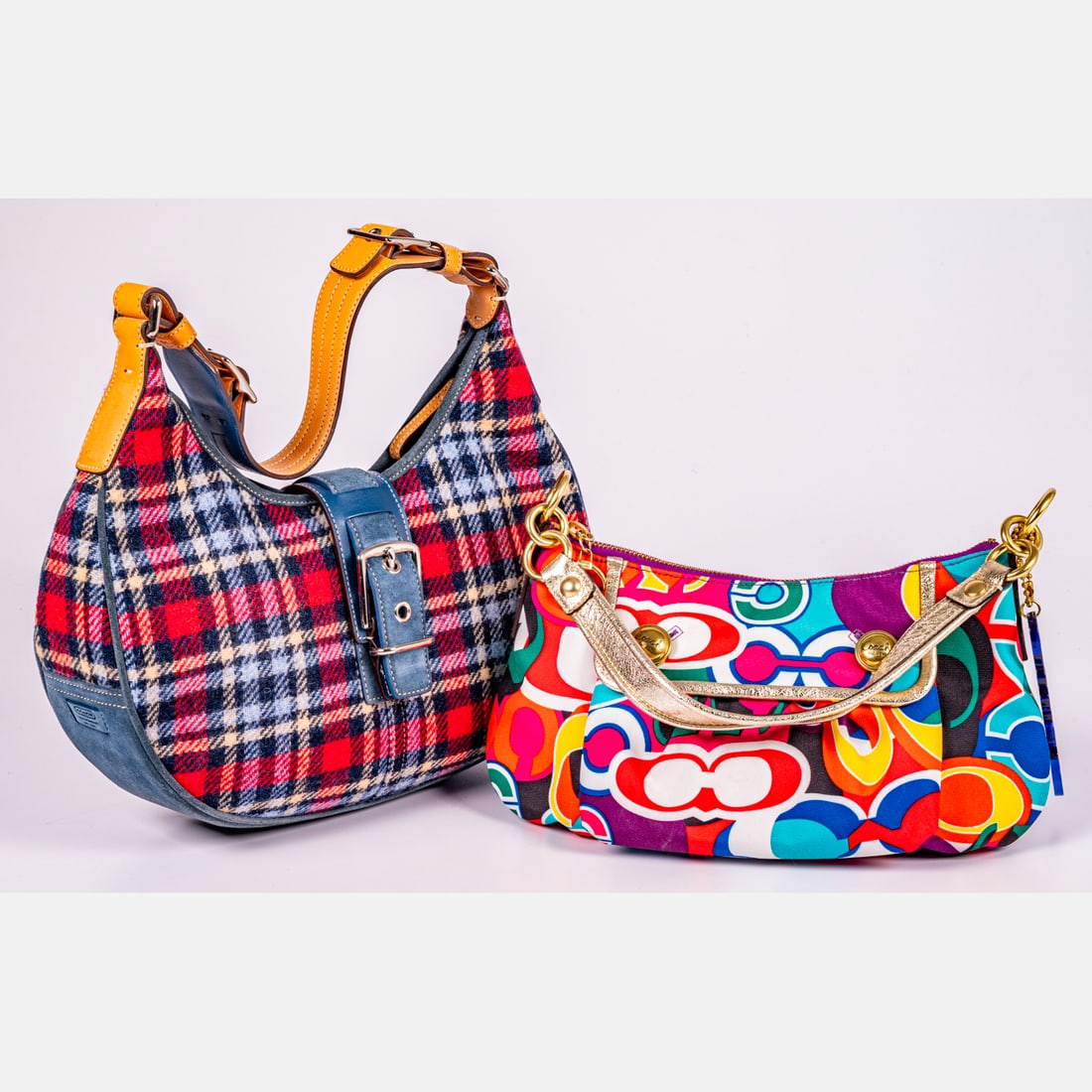 Two Vintage Coach Handbags (1 of 6)