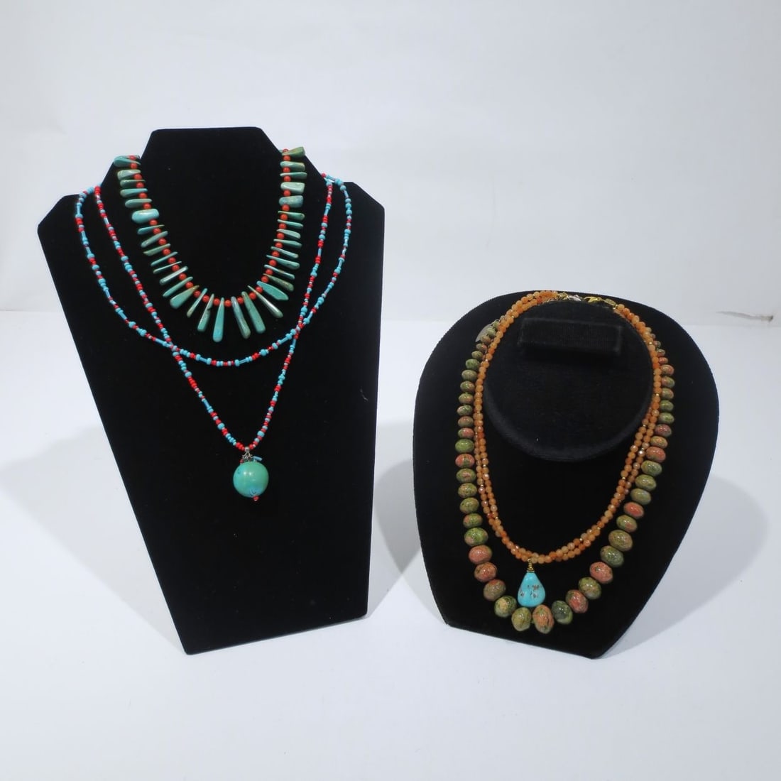 Four Beaded Necklaces (1 of 5)